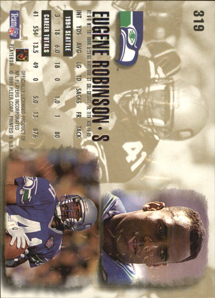 A0787- 1995 Ultra GOLD Medallion FB Cards 251-500 -You Pick- 15+ FREE US SHIP - Picture 95 of 357