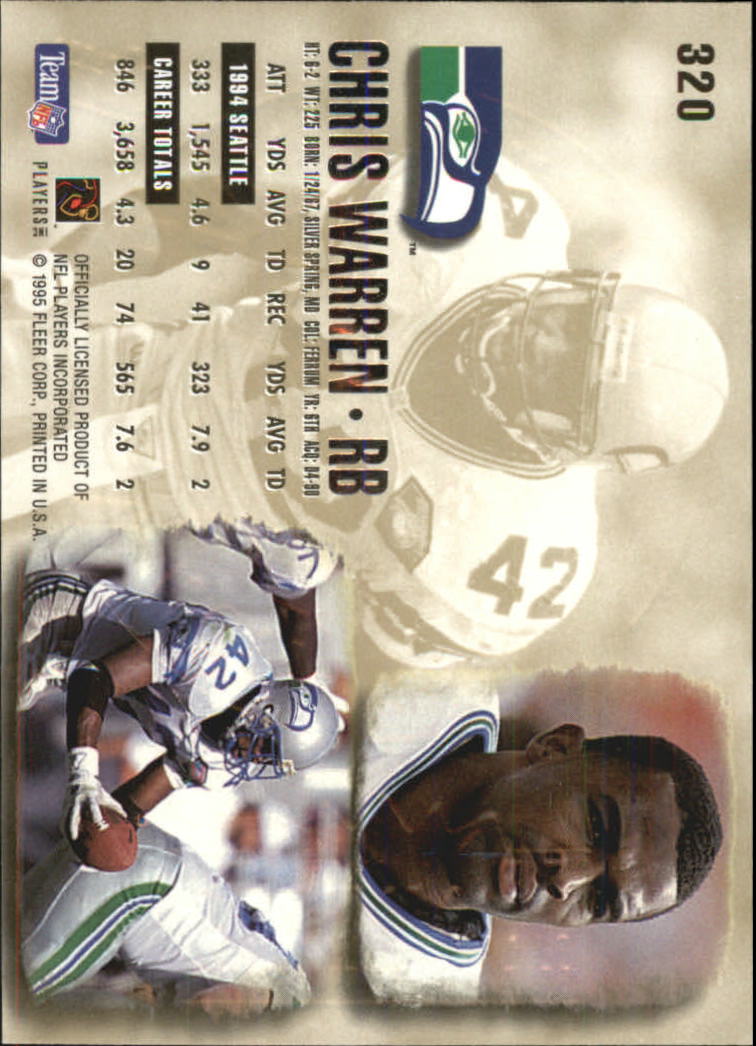 A0787- 1995 Ultra GOLD Medallion FB Cards 251-500 -You Pick- 15+ FREE US SHIP - Picture 97 of 357