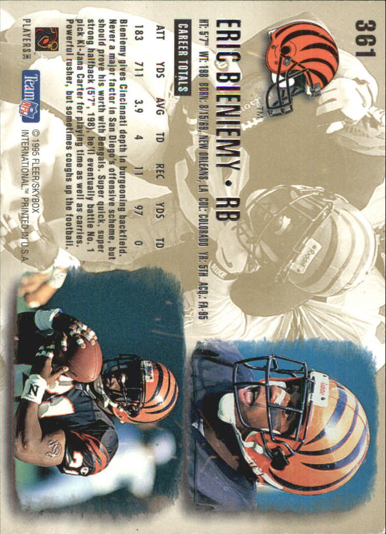 A0787- 1995 Ultra GOLD Medallion FB Cards 251-500 -You Pick- 15+ FREE US SHIP - Picture 161 of 357