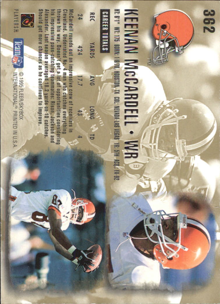 A0787- 1995 Ultra GOLD Medallion FB Cards 251-500 -You Pick- 15+ FREE US SHIP - Picture 163 of 357