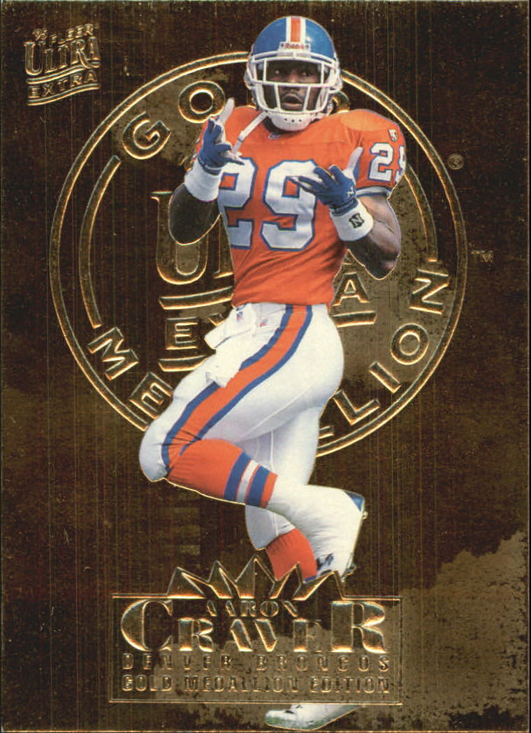 A0787- 1995 Ultra GOLD Medallion FB Cards 251-500 -You Pick- 15+ FREE US SHIP - Picture 166 of 357