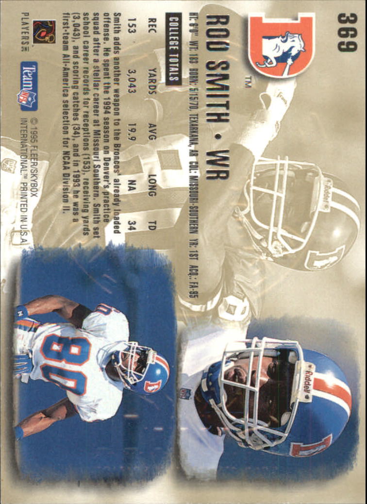 A0787- 1995 Ultra GOLD Medallion FB Cards 251-500 -You Pick- 15+ FREE US SHIP - Picture 171 of 357