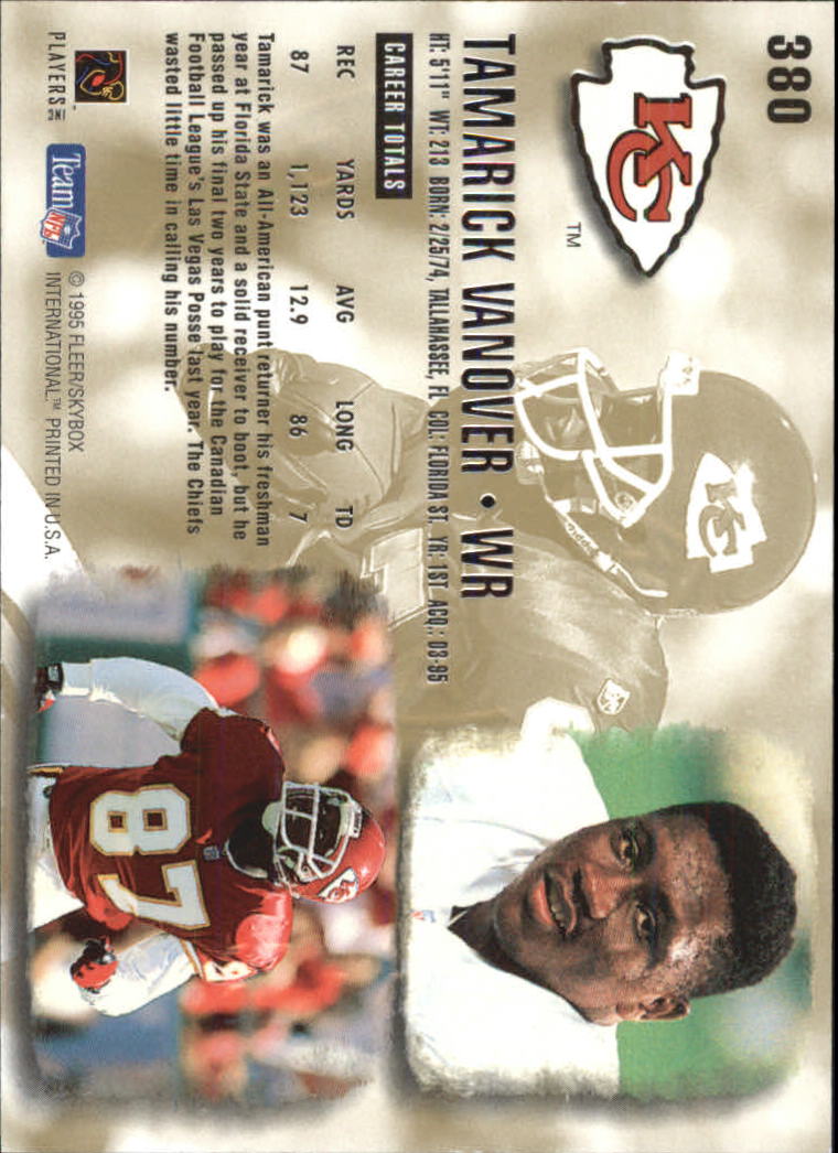 A0787- 1995 Ultra GOLD Medallion FB Cards 251-500 -You Pick- 15+ FREE US SHIP - Picture 191 of 357