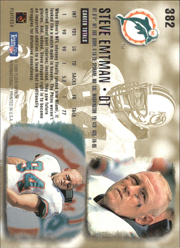 A0787- 1995 Ultra GOLD Medallion FB Cards 251-500 -You Pick- 15+ FREE US SHIP - Picture 193 of 357