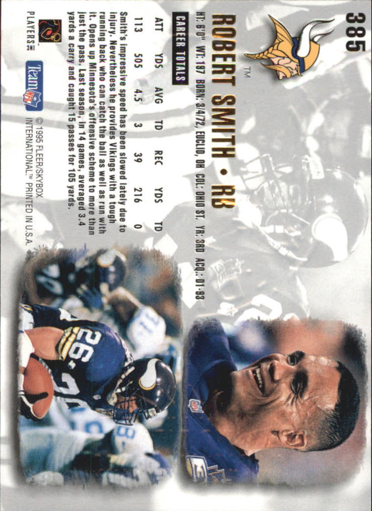 A0787- 1995 Ultra GOLD Medallion FB Cards 251-500 -You Pick- 15+ FREE US SHIP - Picture 199 of 357