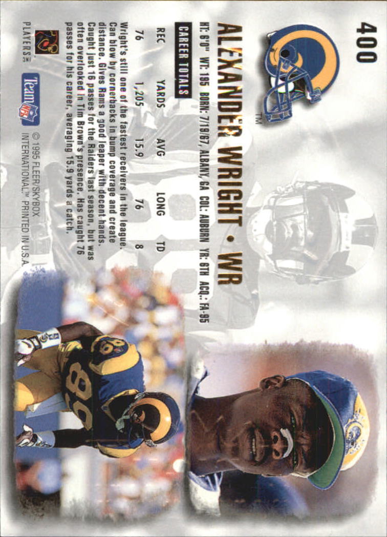 A0787- 1995 Ultra GOLD Medallion FB Cards 251-500 -You Pick- 15+ FREE US SHIP - Picture 217 of 357