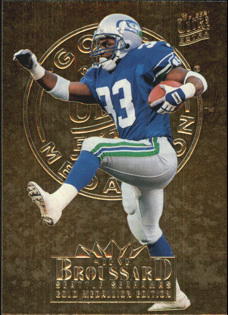 1995 Ultra Gold Medallion #405 Steve Broussard - NM-MT