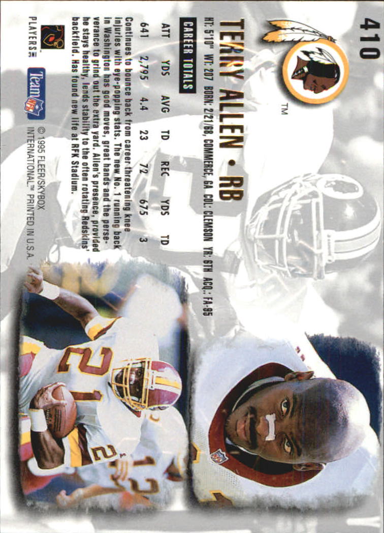A0787- 1995 Ultra GOLD Medallion FB Cards 251-500 -You Pick- 15+ FREE US SHIP - Picture 235 of 357