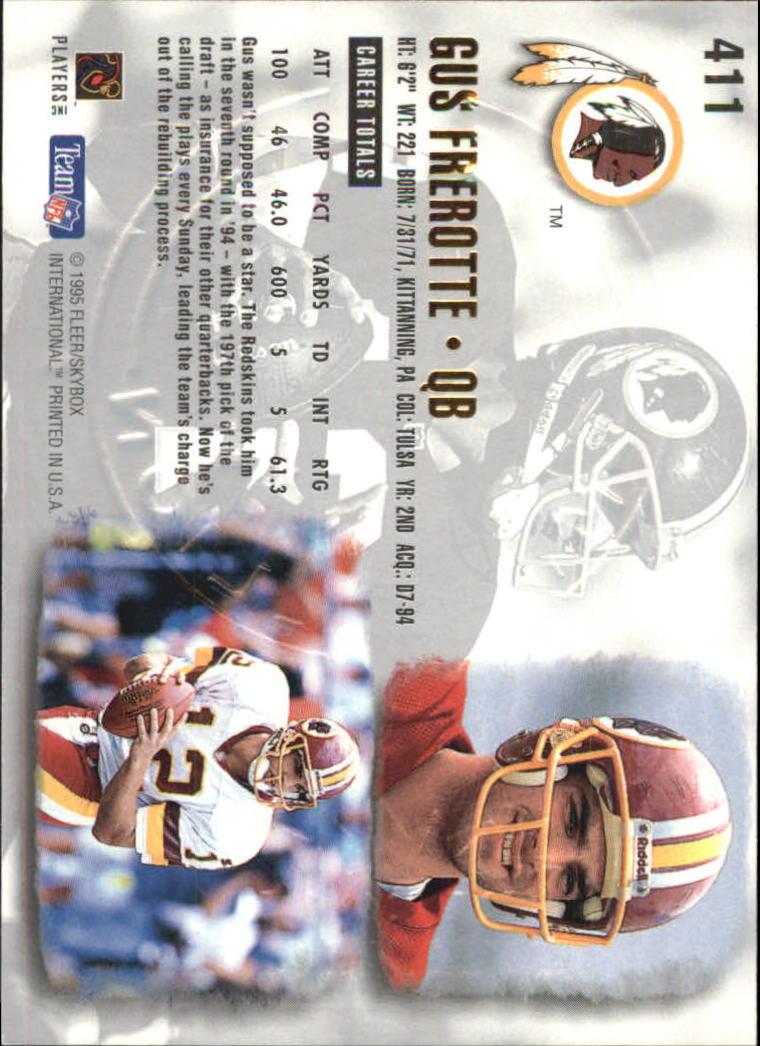 A0787- 1995 Ultra GOLD Medallion FB Cards 251-500 -You Pick- 15+ FREE US SHIP - Picture 237 of 357