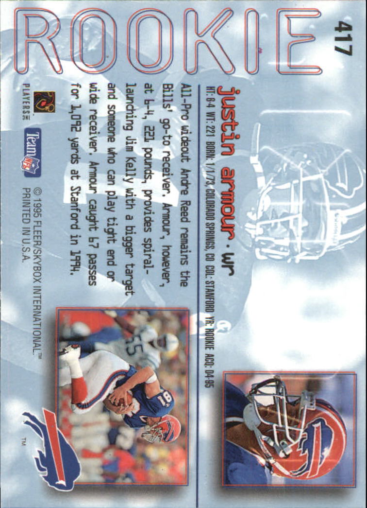 A0787- 1995 Ultra GOLD Medallion FB Cards 251-500 -You Pick- 15+ FREE US SHIP - Picture 247 of 357