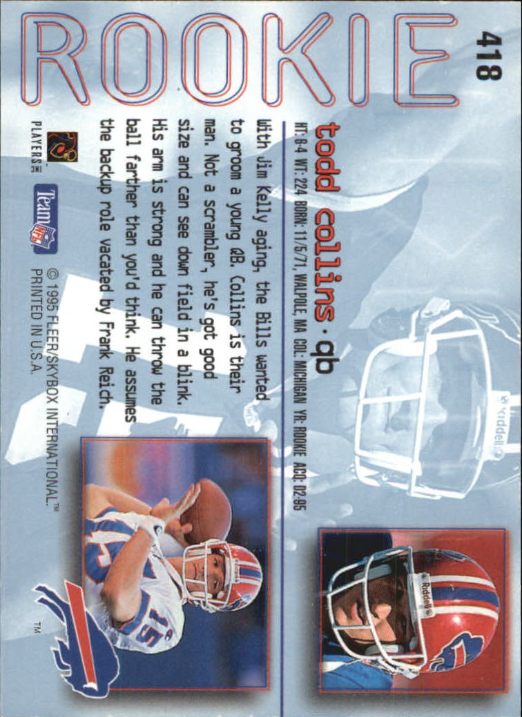 A0787- 1995 Ultra GOLD Medallion FB Cards 251-500 -You Pick- 15+ FREE US SHIP - Picture 249 of 357