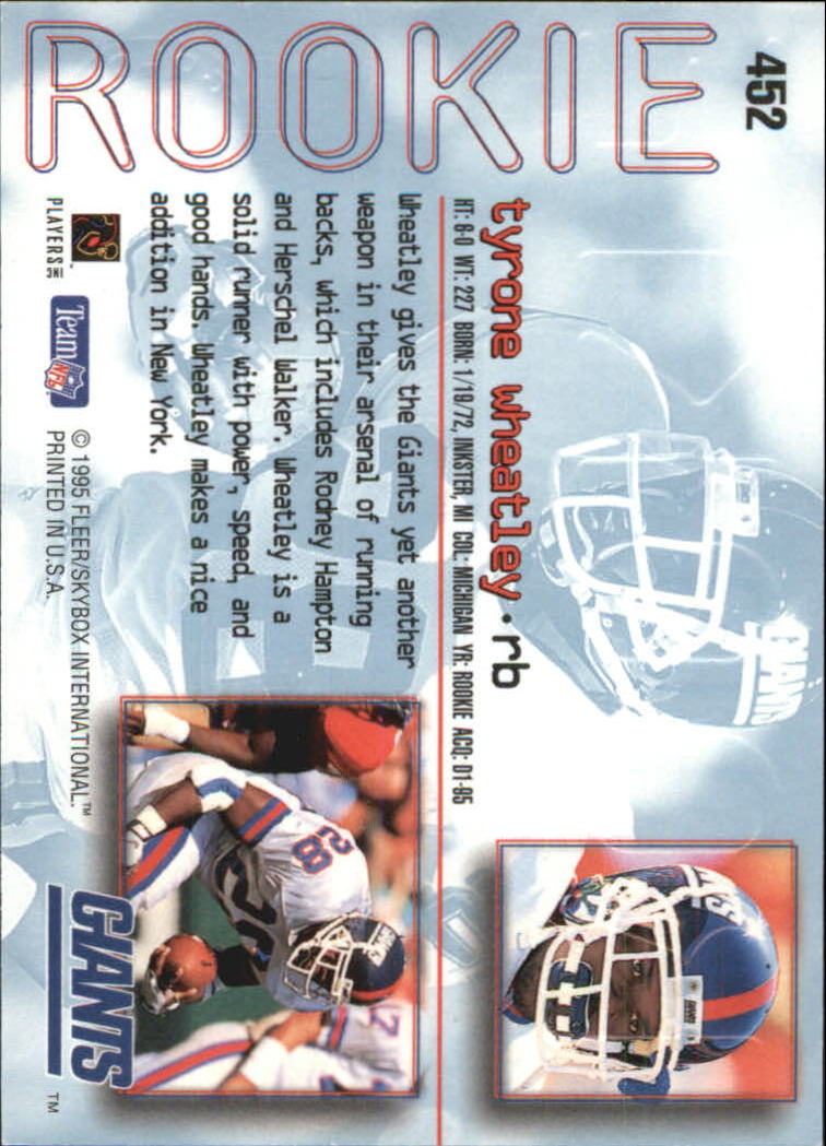A0787- 1995 Ultra GOLD Medallion FB Cards 251-500 -You Pick- 15+ FREE US SHIP - Picture 289 of 357