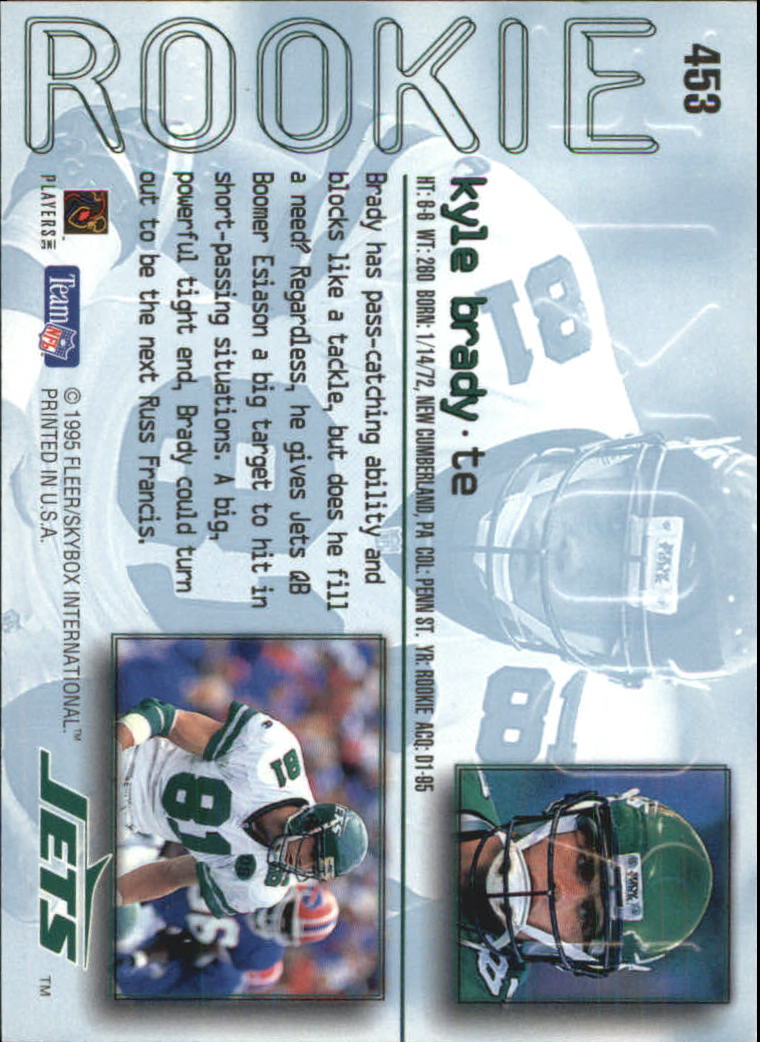 A0787- 1995 Ultra GOLD Medallion FB Cards 251-500 -You Pick- 15+ FREE US SHIP - Picture 291 of 357