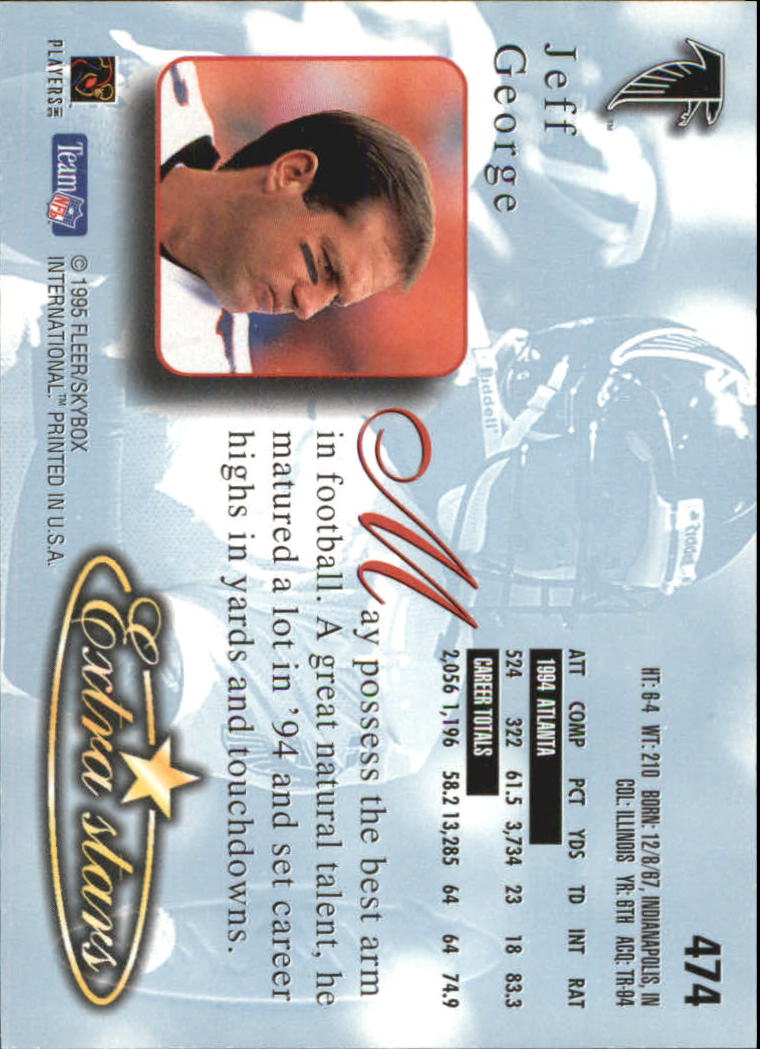 A0787- 1995 Ultra GOLD Medallion FB Cards 251-500 -You Pick- 15+ FREE US SHIP - Picture 319 of 357