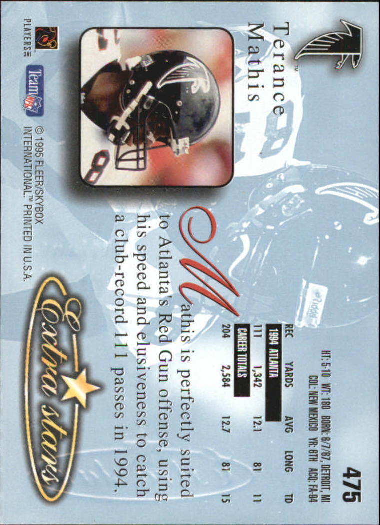 A0787- 1995 Ultra GOLD Medallion FB Cards 251-500 -You Pick- 15+ FREE US SHIP - Picture 321 of 357
