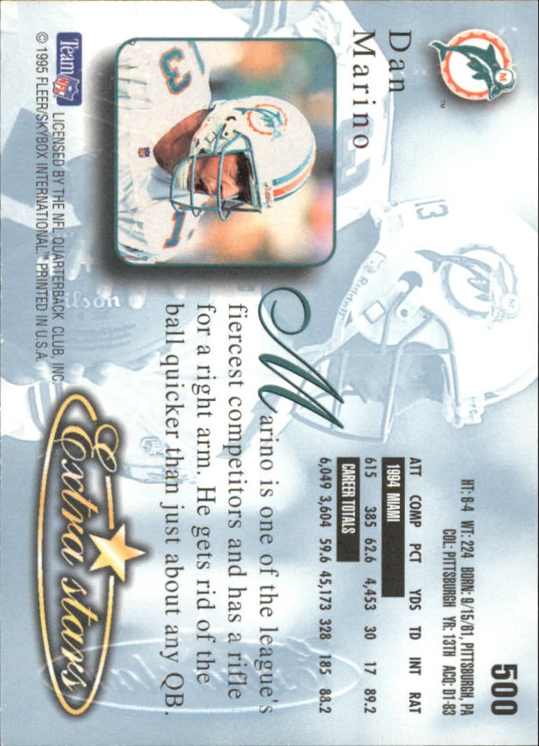 A0787- 1995 Ultra GOLD Medallion FB Cards 251-500 -You Pick- 15+ FREE US SHIP - Picture 357 of 357