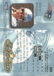 1995 Ultra Gold Medallion #505 Drew Bledsoe ES back image