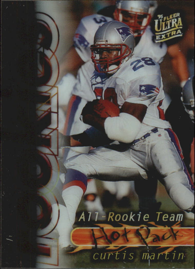 1995 Ultra All-Rookie Team Hot Pack #3 Curtis Martin