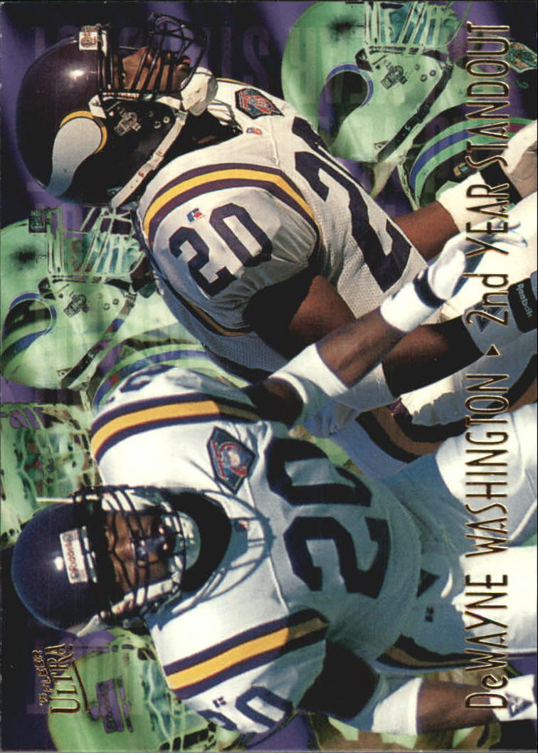 1995 Ultra Second Year Standouts #13 Dewayne Washington