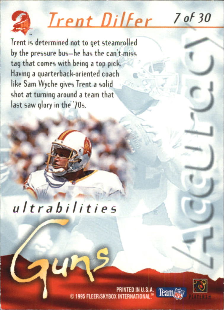 1995 Ultra Football Ultrabilities Insert Singles - You Choose - Picture 9 of 36