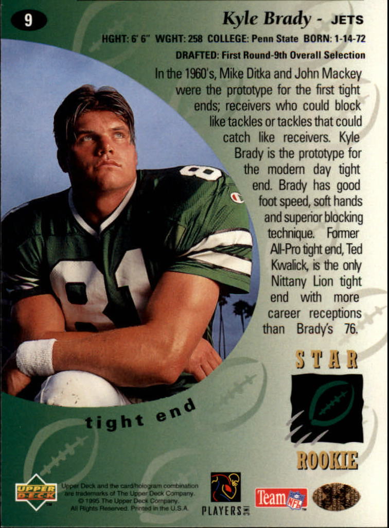 A2152- 1995 Upper Deck FB Card #s 1-250 +Rookies -You Pick- 15+ FREE US SHIP - Picture 15 of 465