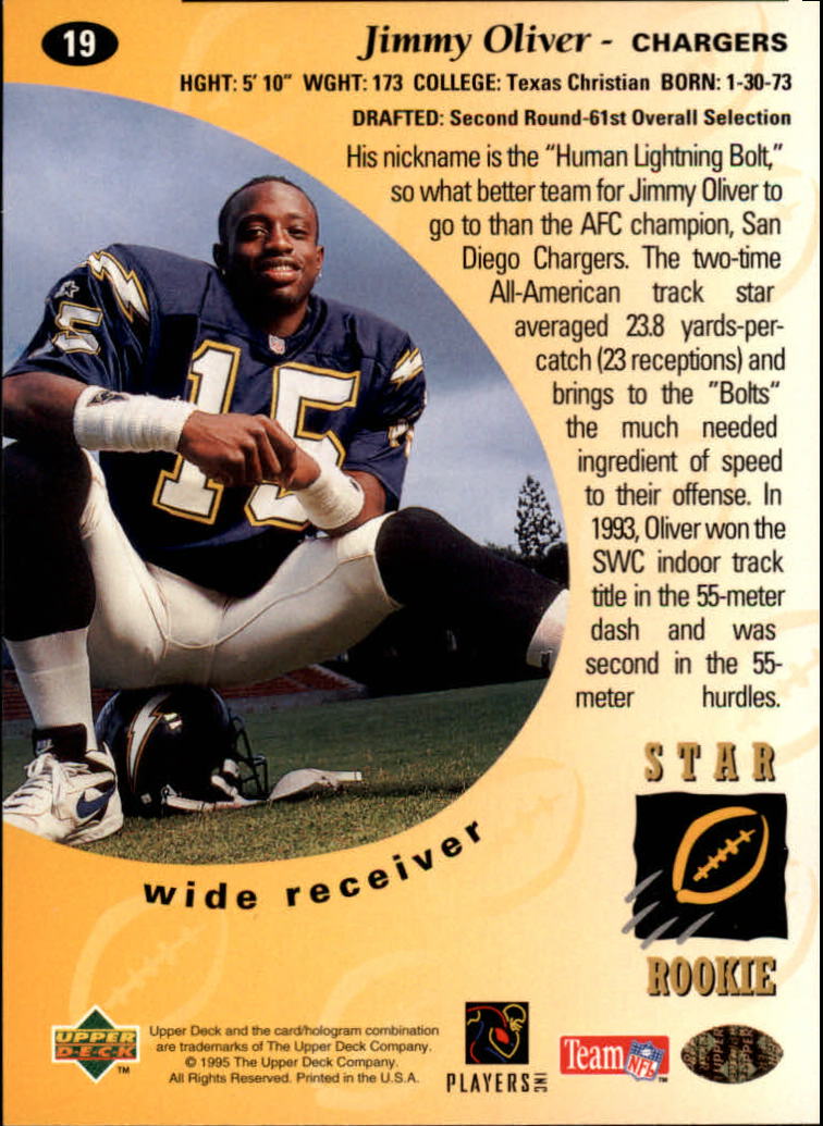 A2152- 1995 Upper Deck FB Card #s 1-250 +Rookies -You Pick- 15+ FREE US SHIP - Picture 31 of 465