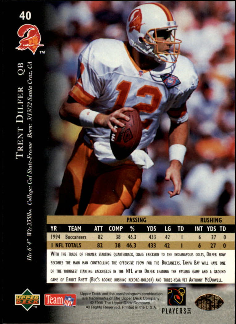 A2152- 1995 Upper Deck FB Card #s 1-250 +Rookies -You Pick- 15+ FREE US SHIP - Picture 67 of 465