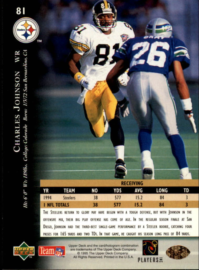 A2152- 1995 Upper Deck FB Card #s 1-250 +Rookies -You Pick- 15+ FREE US SHIP - Picture 145 of 465