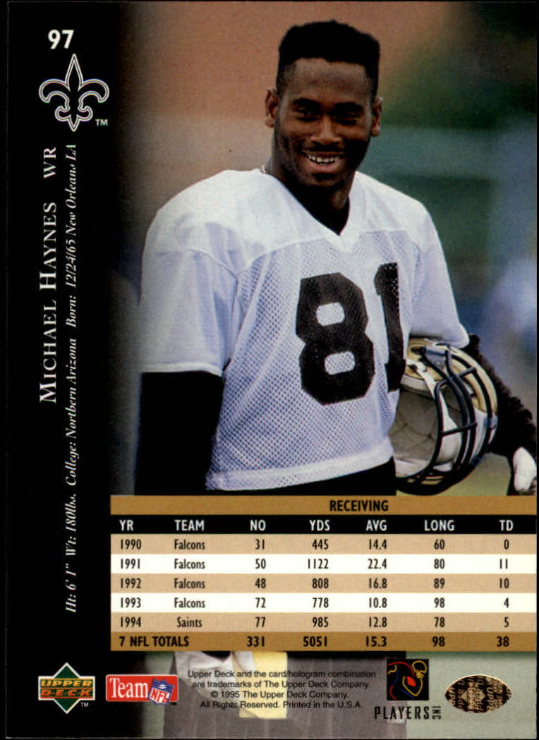 A2152- 1995 Upper Deck FB Card #s 1-250 +Rookies -You Pick- 15+ FREE US SHIP - Picture 175 of 465
