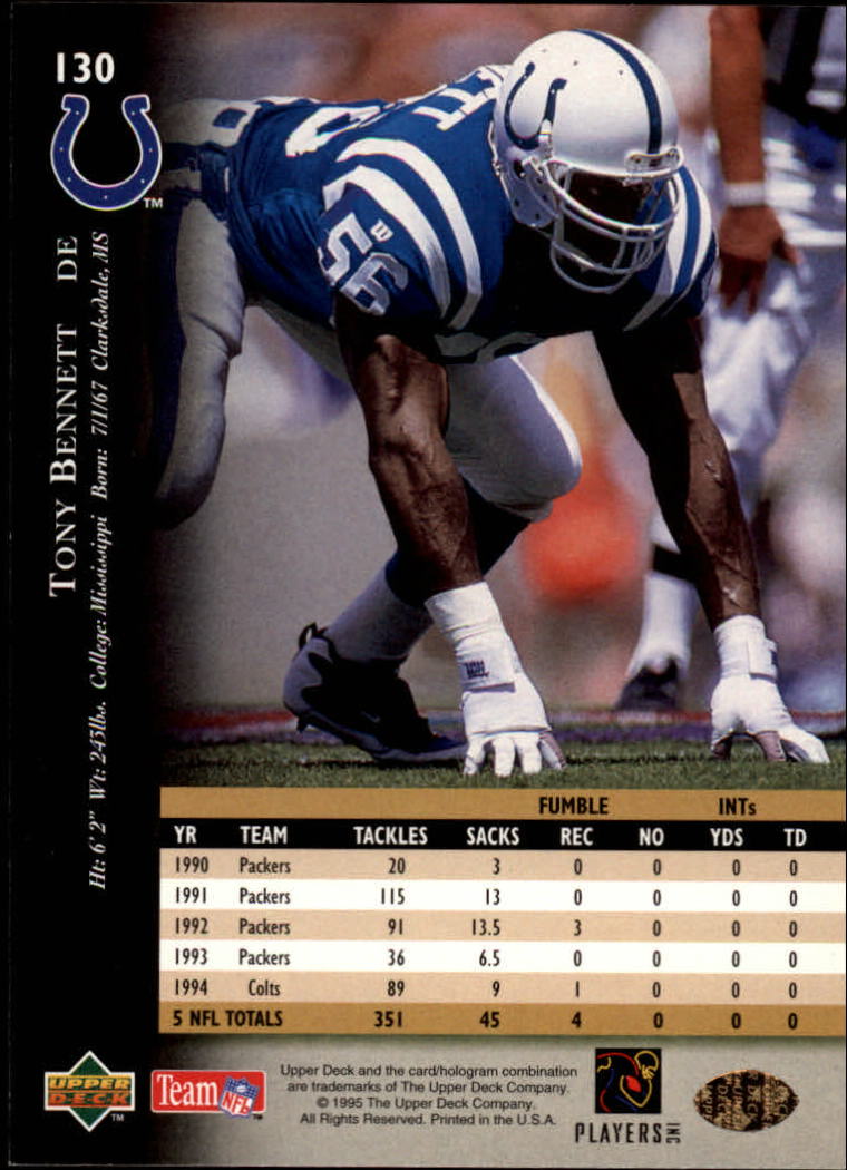 A2152- 1995 Upper Deck FB Card #s 1-250 +Rookies -You Pick- 15+ FREE US SHIP - Picture 237 of 465