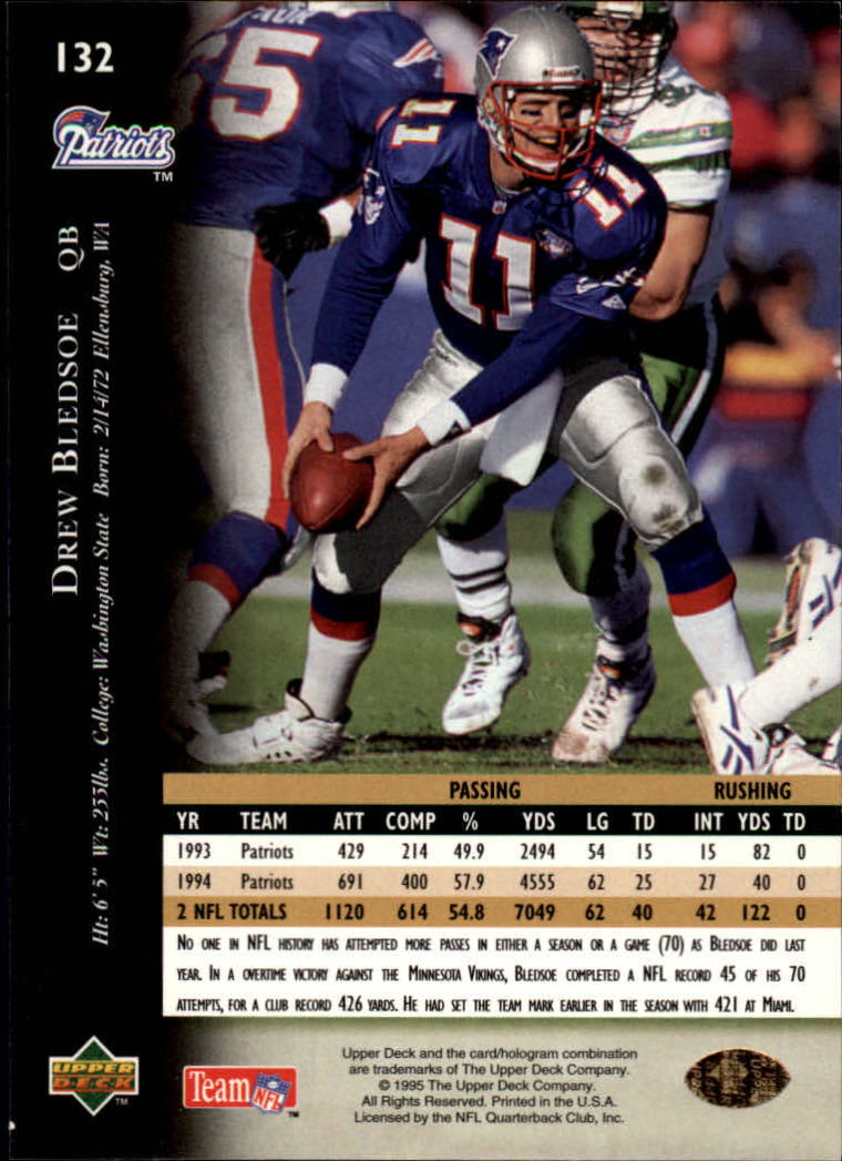A2152- 1995 Upper Deck FB Card #s 1-250 +Rookies -You Pick- 15+ FREE US SHIP - Picture 241 of 465