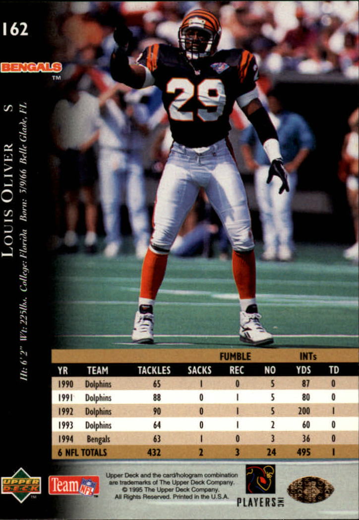 A2152- 1995 Upper Deck FB Card #s 1-250 +Rookies -You Pick- 15+ FREE US SHIP - Picture 297 of 465