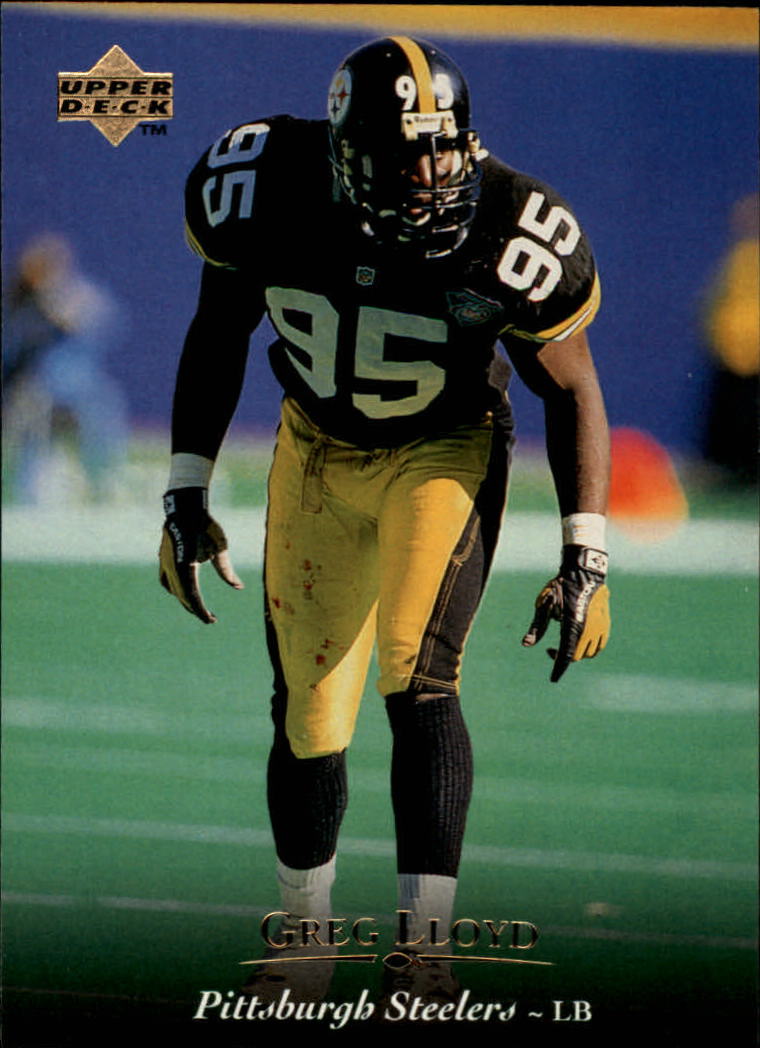 Greg Lloyd 1995 Topps #260 - Pittsburgh Steelers at 's