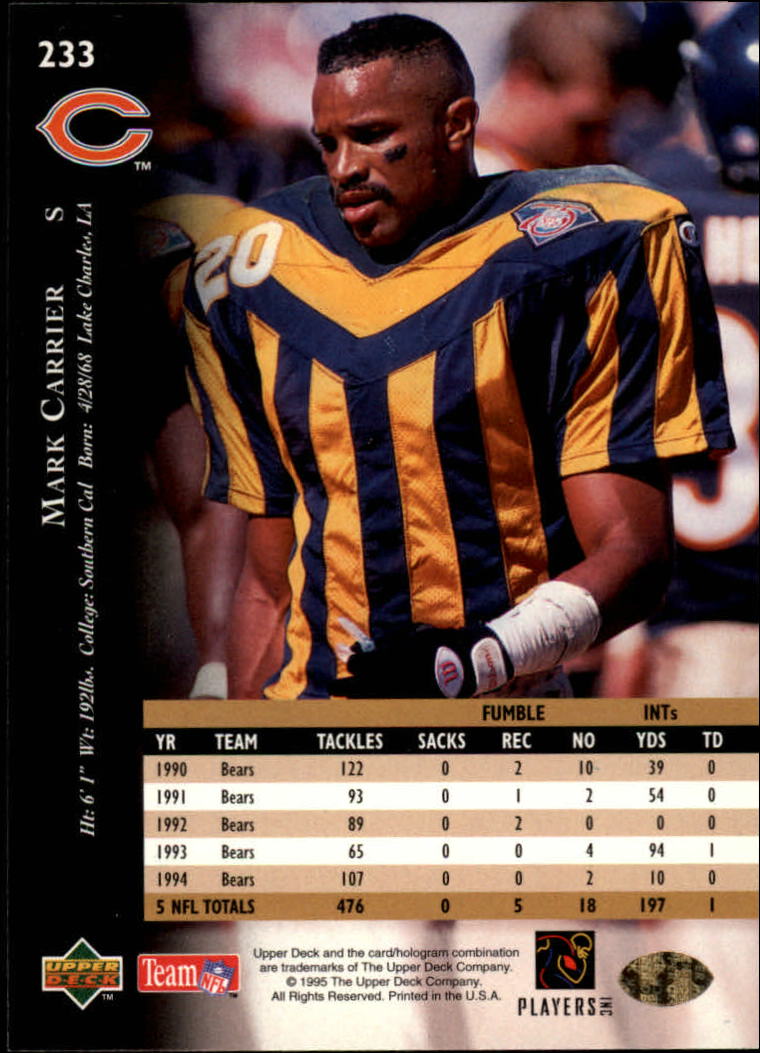 A2152- 1995 Upper Deck FB Card #s 1-250 +Rookies -You Pick- 15+ FREE US SHIP - Picture 433 of 465