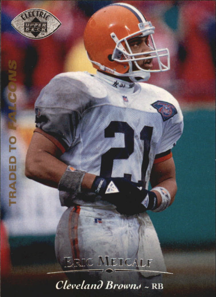 Browns NFL Eric Metcalf #489 Rookie Card