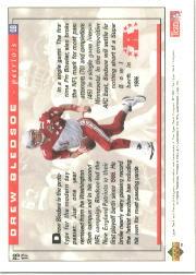 1995 Upper Deck Pro Bowl #PB17 Drew Bledsoe back image