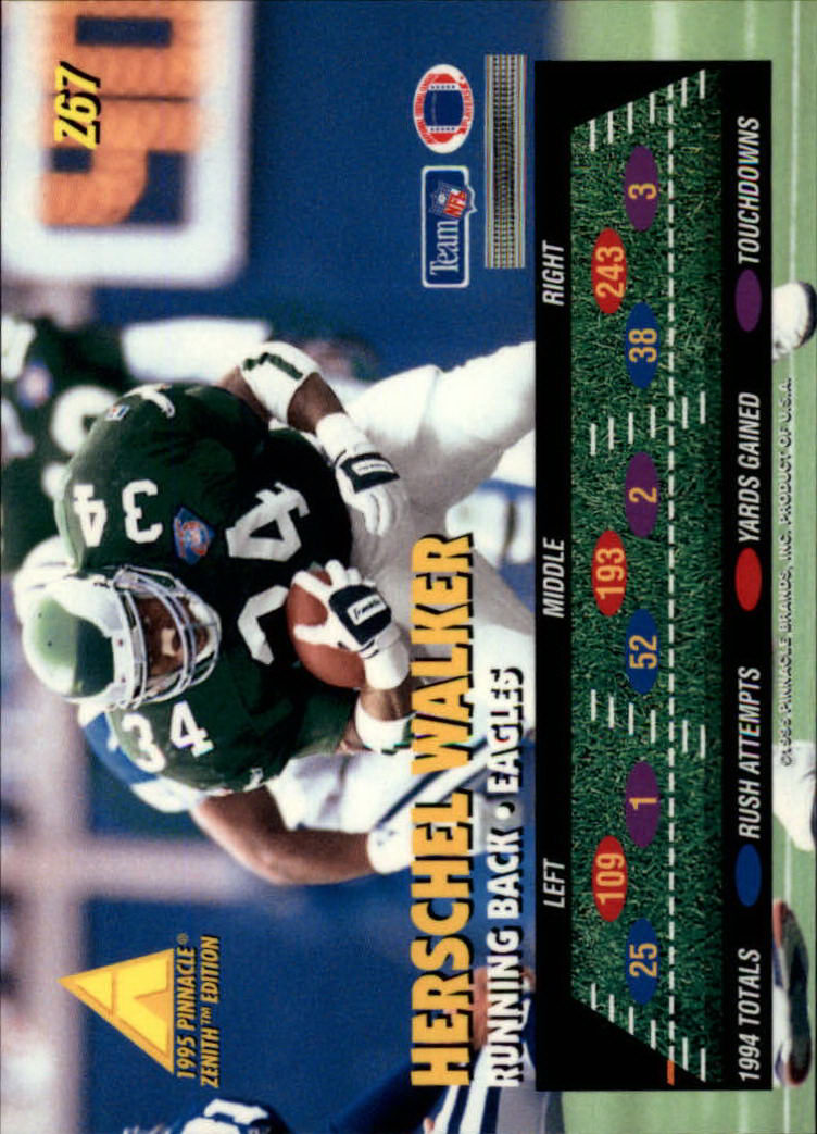 Mavin  HERSCHEL WALKER 1995 Upper Deck Football # 118 Philadelphia Eagles  NM - MT