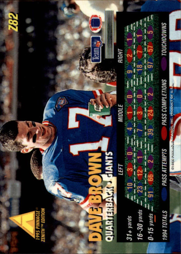 B5413- 1995 Zenith Football Cards 1-150 +Inserts -You Pick- 15+ FREE US SHIP - Picture 165 of 313