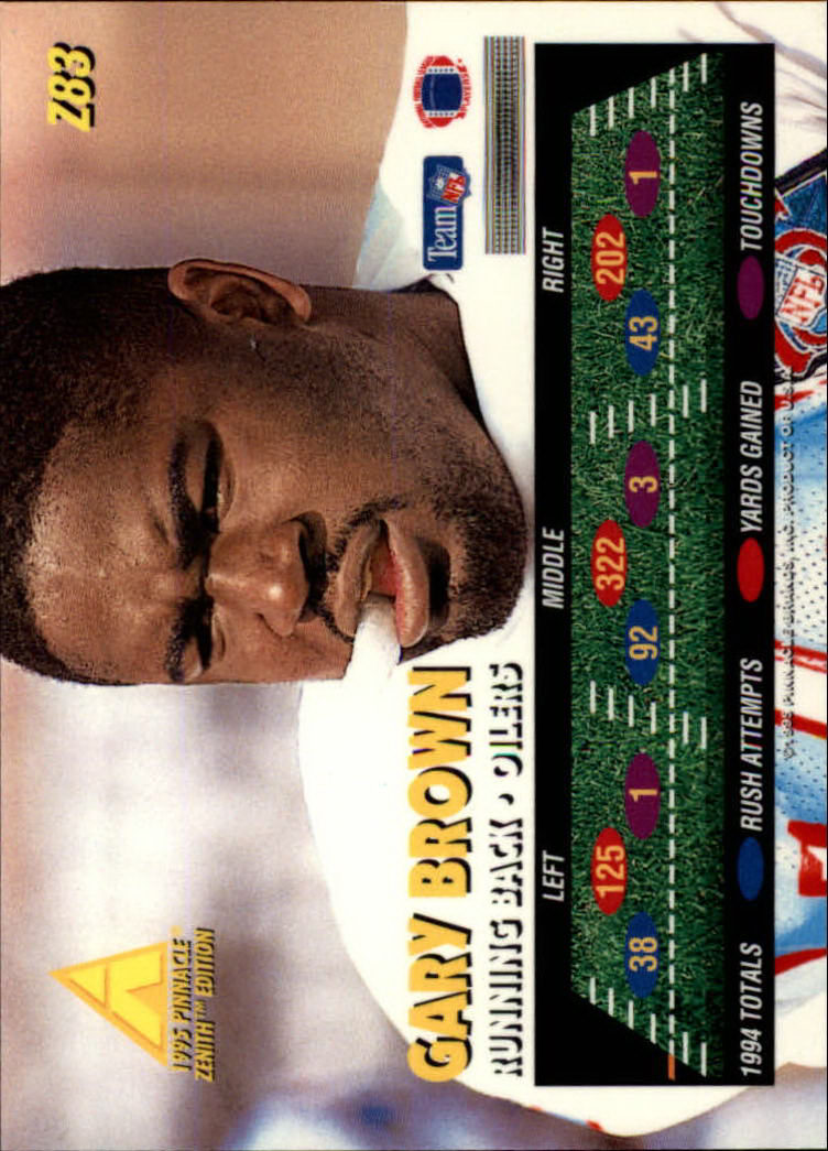 B5413- 1995 Zenith Football Cards 1-150 +Inserts -You Pick- 15+ FREE US SHIP - Picture 167 of 313