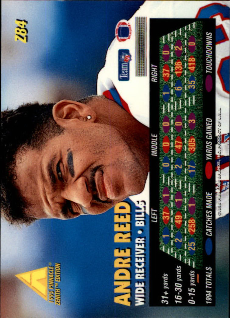 B5413- 1995 Zenith Football Cards 1-150 +Inserts -You Pick- 15+ FREE US SHIP - Picture 169 of 313