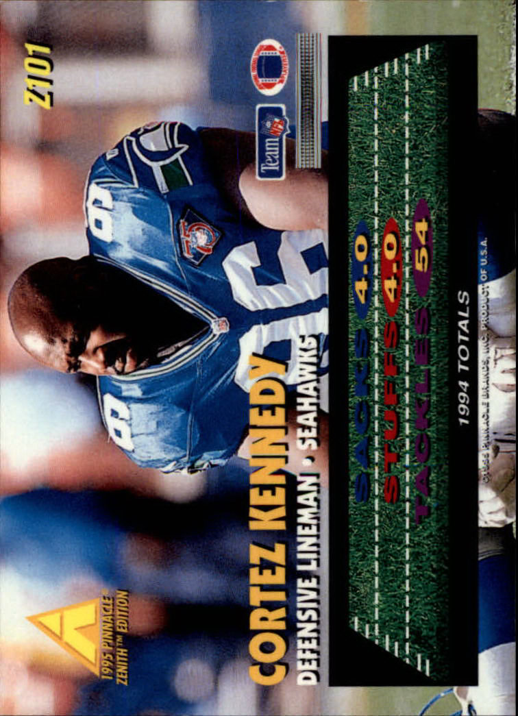 B5413- 1995 Zenith Football Cards 1-150 +Inserts -You Pick- 15+ FREE US SHIP - Picture 203 of 313