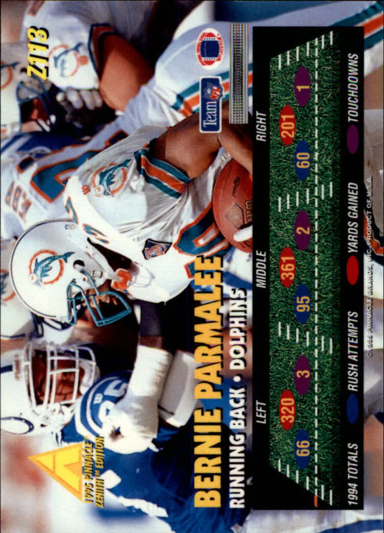 B5413- 1995 Zenith Football Cards 1-150 +Inserts -You Pick- 15+ FREE US SHIP - Picture 225 of 313