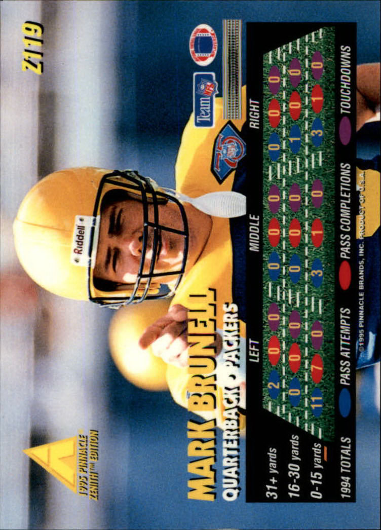 B5413- 1995 Zenith Football Cards 1-150 +Inserts -You Pick- 15+ FREE US SHIP - Picture 237 of 313