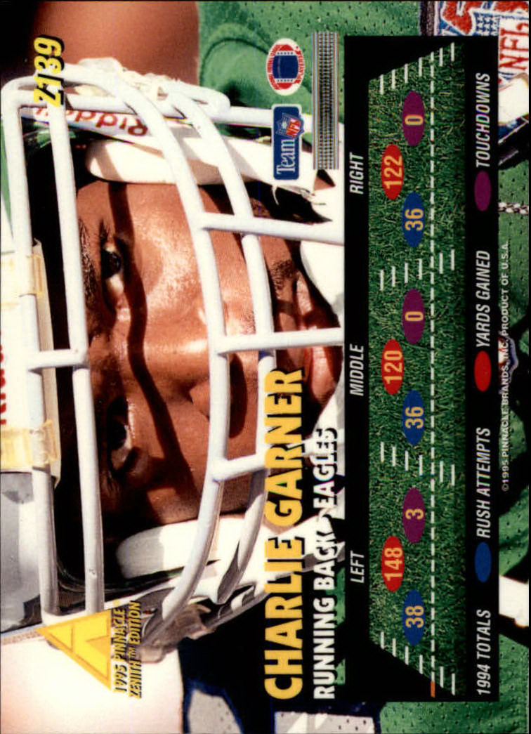 B5413- 1995 Zenith Football Cards 1-150 +Inserts -You Pick- 15+ FREE US SHIP - Picture 277 of 313