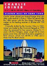 A3053- 1991 ENOR Pro Football HOF Card #s 1-180 -You Pick- 15+ FREE US SHIP - Picture 327 of 327