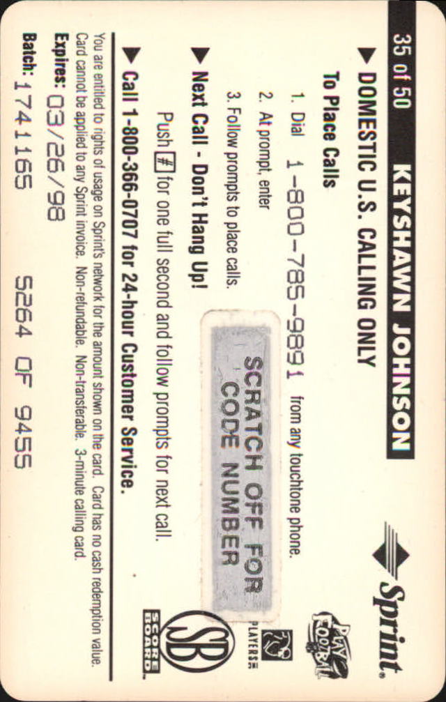 B1648- 1996 Pro Line Intense Handy Karten Fb -du Pick- 15 + Gratis US Schiff - Bild 37 von 48