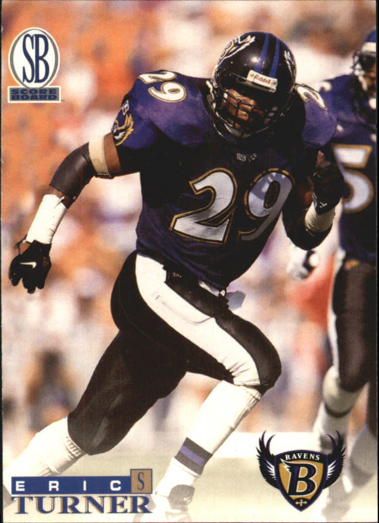 1996 Ravens Score Board/Exxon #BR8 Eric Turner