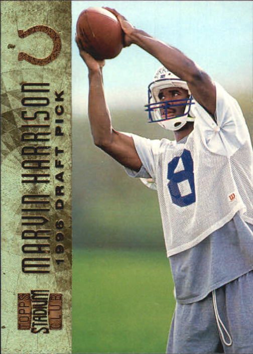 1996 Stadium Club Members Only Parallel #145 Marvin Harrison