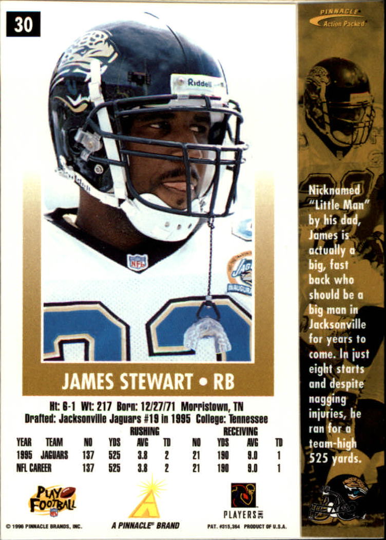 B2166- 1996 Action Packed Football Card #s 1-126 -You Pick- 15+ FREE US SHIP