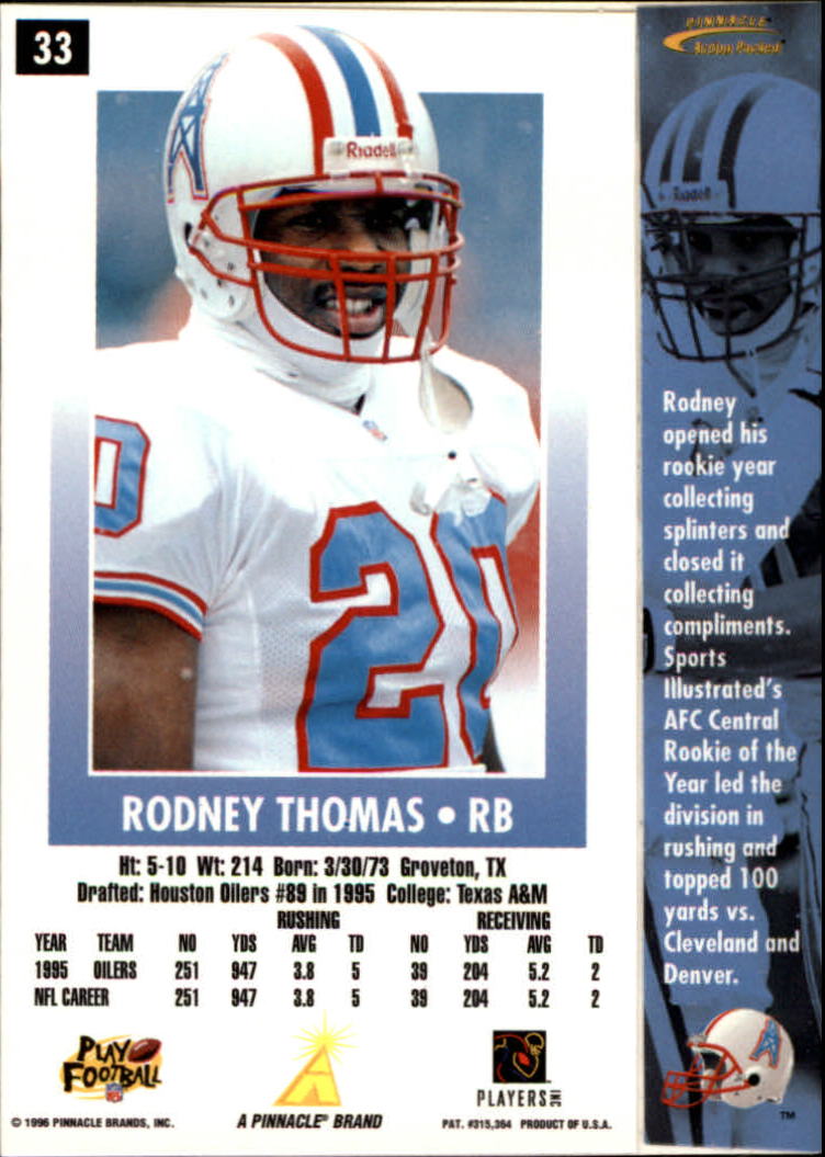 B2166- 1996 Action Packed Football Card #s 1-126 -You Pick- 15+ FREE US SHIP